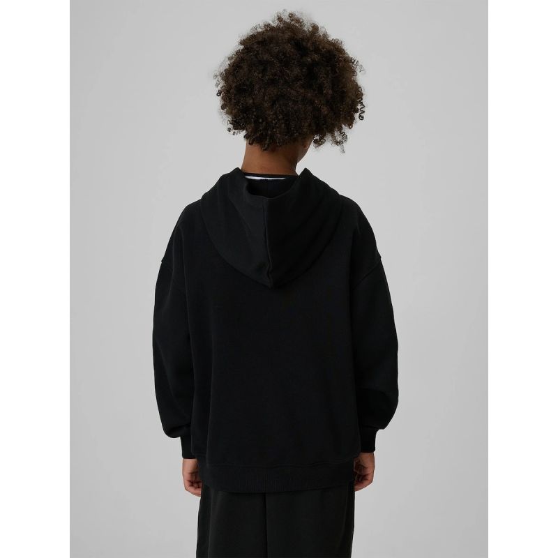 Loose-Fit Boys’ Hooded Sweatshirt 4F 4FJRAW26TSWSM3196-20S