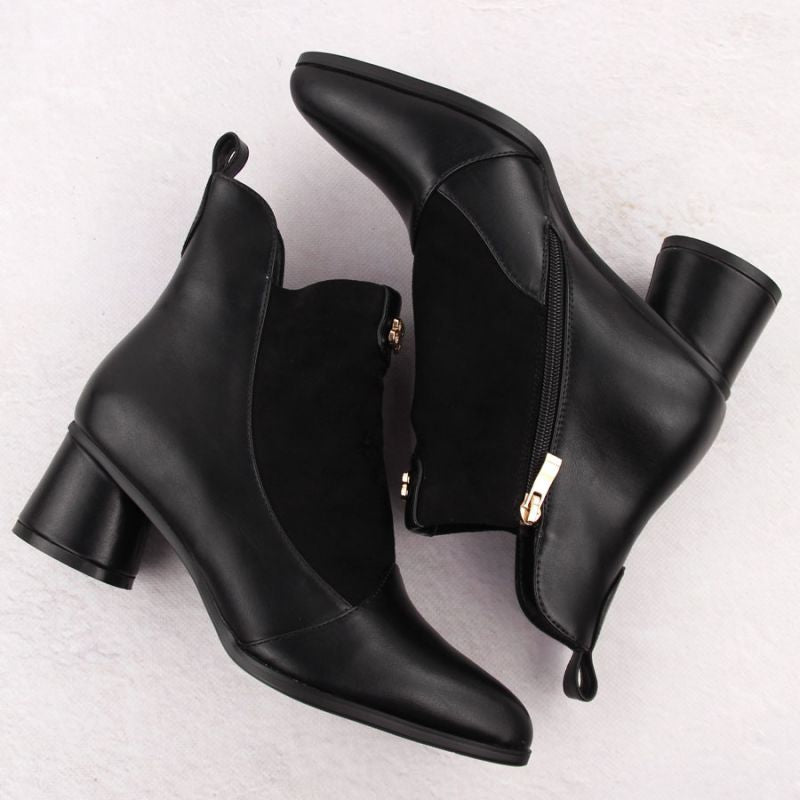 D&amp;A S.Barski Premium Collection W OLI232A black high-heeled ankle boots Footwear/Outdoor/S.Barski Your Sports Performance