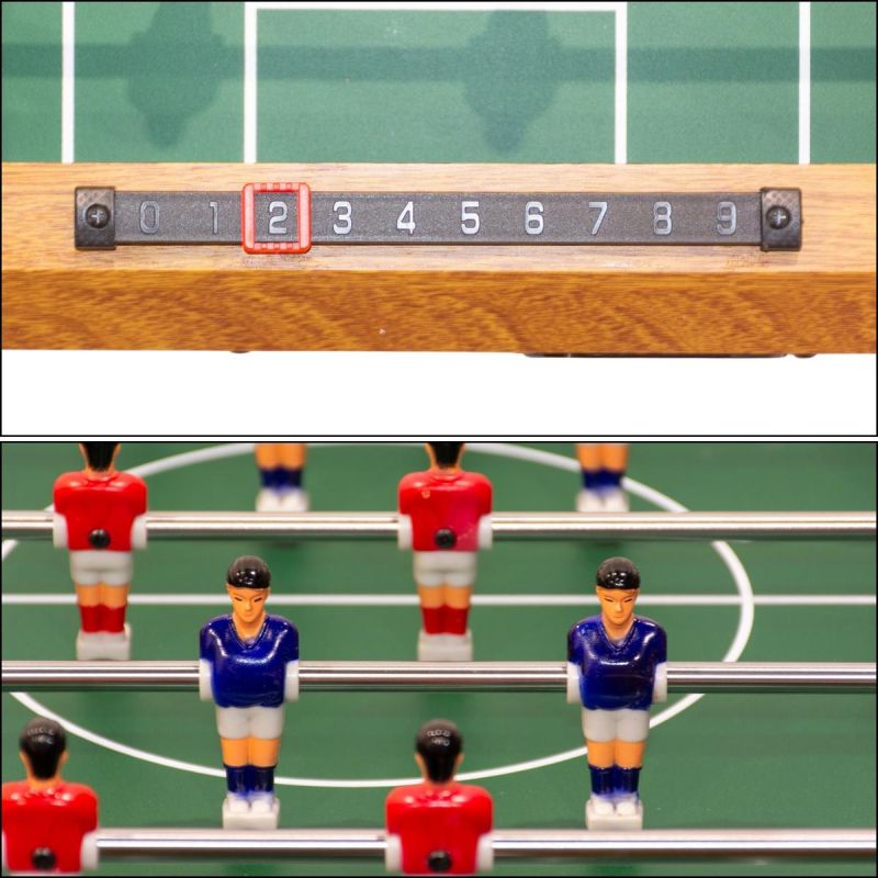 WOODEN FOOTBALL TABLE 69x36.5x65CM ENERO Accessories Your Sports Performance