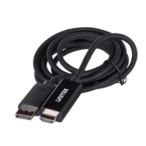 UNITEK ADAPTER CABLE DP 1.2 - HDMI, 4K 60HZ, 1.9M Kable i adaptery/Adaptery, przejściówki Your Sports Performance