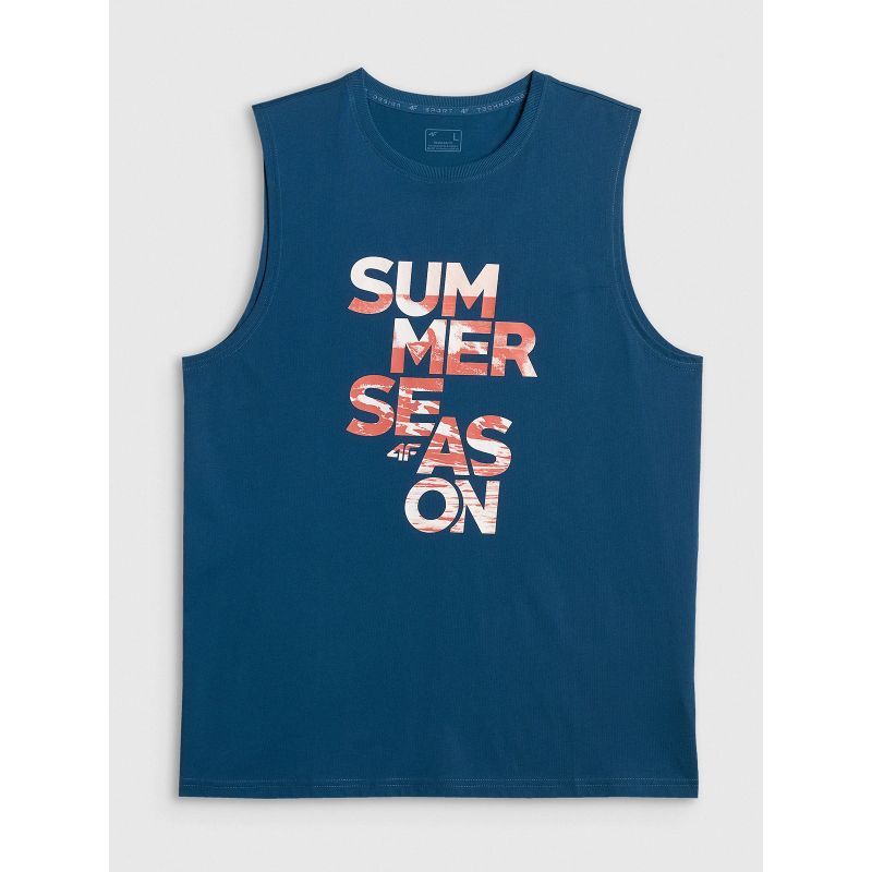 Men's sleeveless shirt 4F 4FWSS26TSLEM269-46S 4f