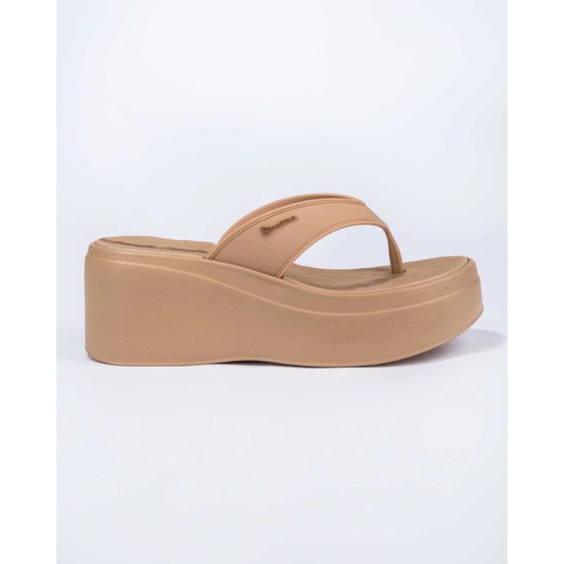 Ipanema shoes women's flip-flops Solaris platform beige