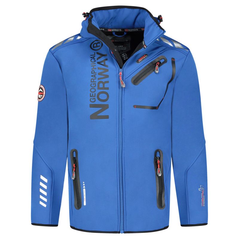 Men’s Softshell Jacket Geographical Norway ROYAUTE DB ROYAL BLUE BLACK MEN 068 (WY2168H/GN-ROYAL BLUE / BLACK)