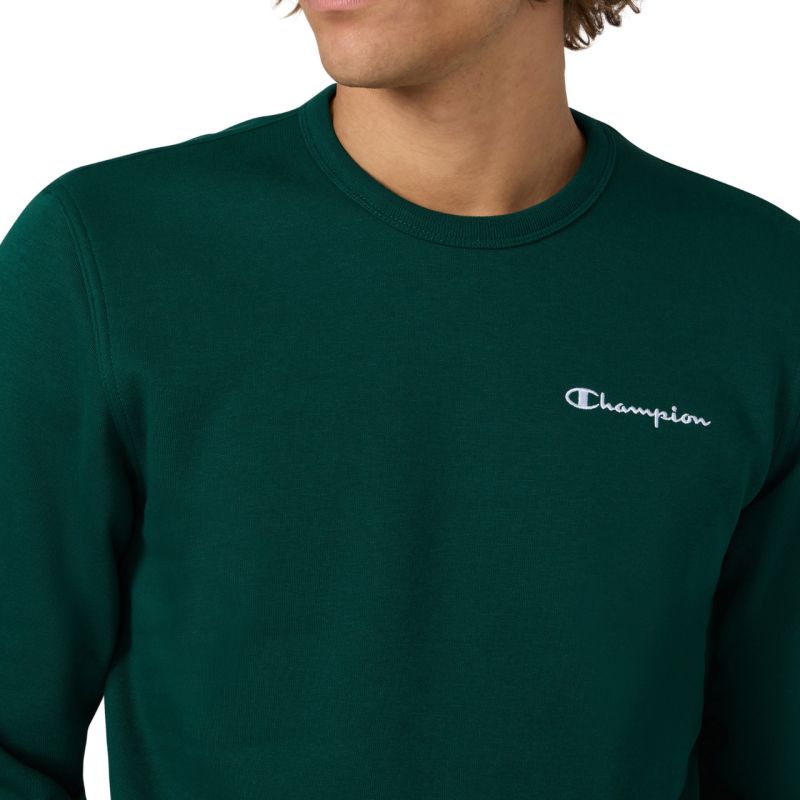 Champion Crewneck Sweatshirt Men's Green 221792 GS584 In preparation Your Sports Performance