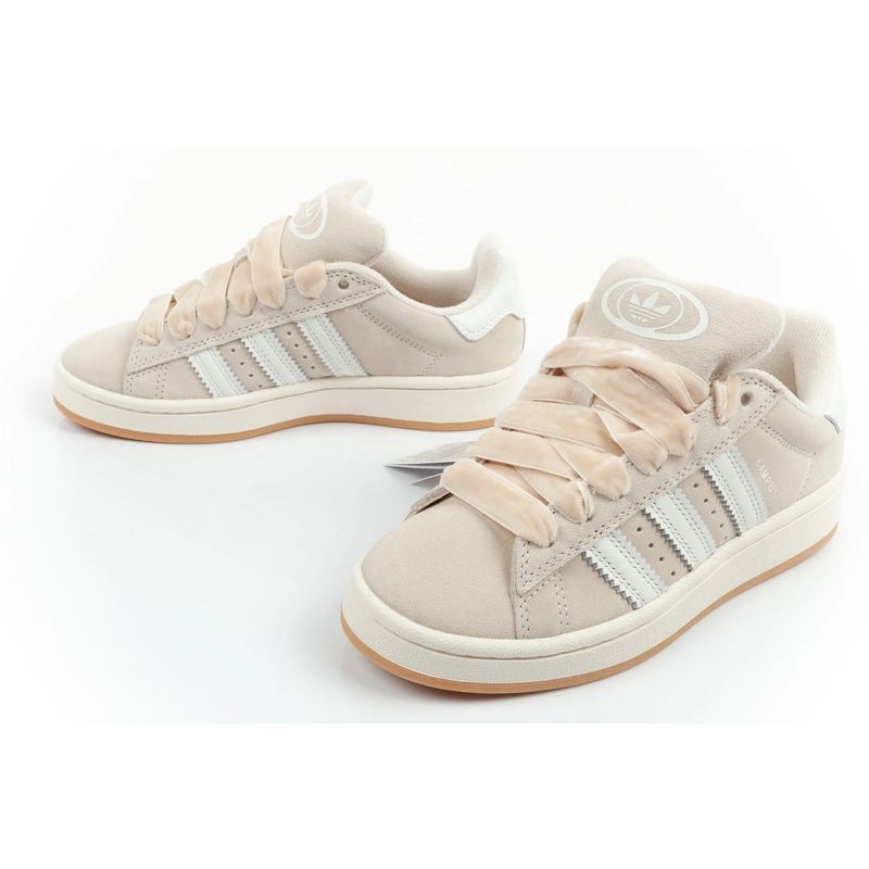 Adidas women's sports shoes Campus 00s leather sneakers beige Campus