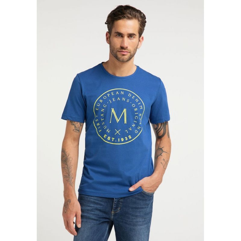 Mustang Alex Print M T-shirt 1009020 5235 Clothing/Lifestyle/T-shirts/Mustang Your Sports Performance