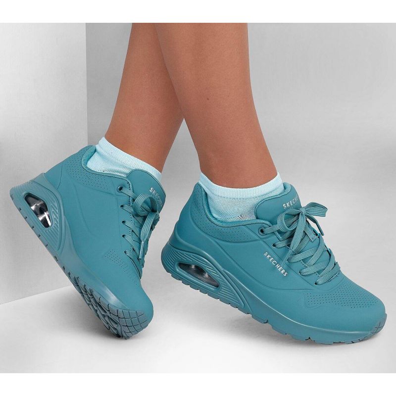 Skechers Uno Stand On Air W 73690-TEAL shoes Footwear/Lifestyle/Skechers Skechers