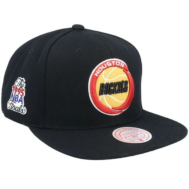 Mitchell &amp; Ness NBA Houston Rockets Top Spot Snapback Hwc Rockets Cap HHSS2976-HROYYPPPBLCK Clothing/Basketball/Mitchell & Ness Your Sports Performance