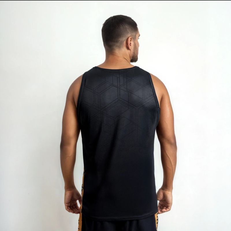 TankTop GOLD boxing shirt Stroje bokserskie Your Sports Performance