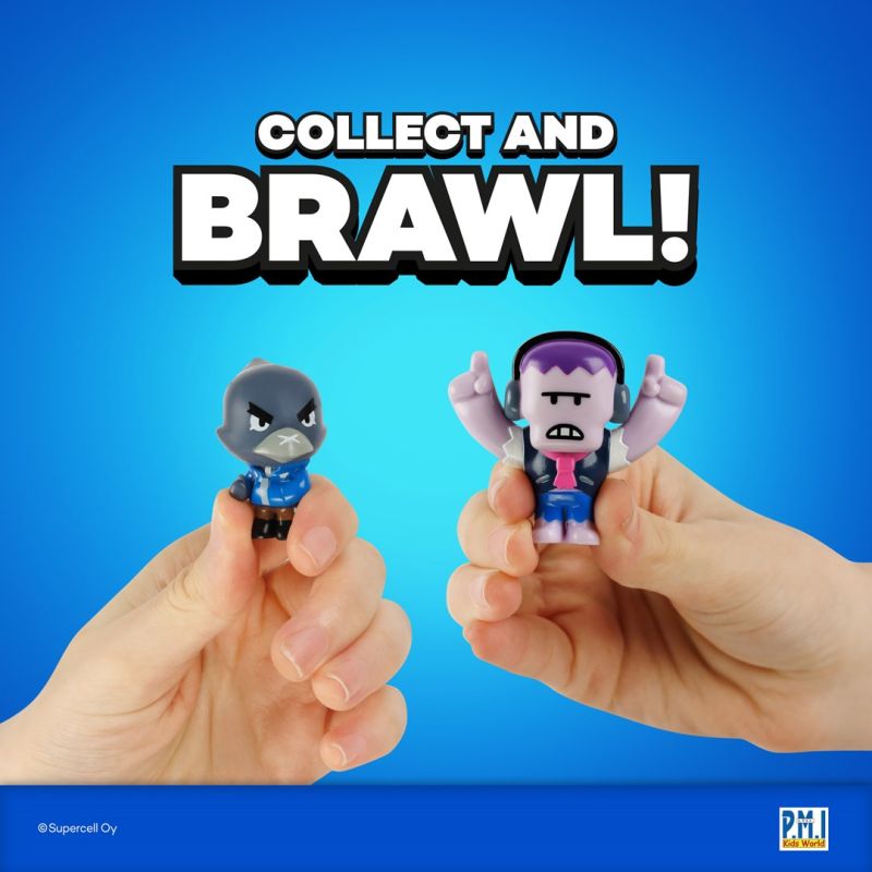 BRAWL STARS S1 FIGURES - 8 PACK DELUXE BOX VER.C (Gry i zabawki) Figurki/Kolekcjonerskie Your Sports Performance
