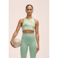 Casall Tie Back Sports Top Women's Training Top Green Kolarstwo/Kombinezony Your Sports Performance