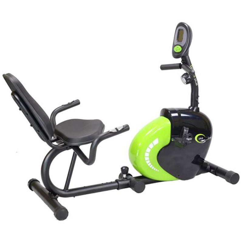 Horizontal magnetic bike plus HMS R9259 black and green Accessories/Training equipment/Rowery, orbitreki Your Sports Performance