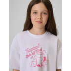 Girls' cotton T-shirt 4F 4FJRSS26TTSHF3983-11S