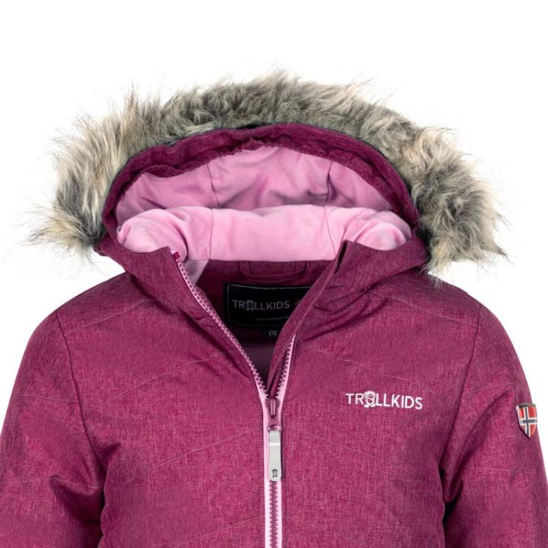 Trollkids Girls Lifjell Jacket Jr 133-229 Winter Jacket Clothing/Outdoor/Trollkids Your Sports Performance
