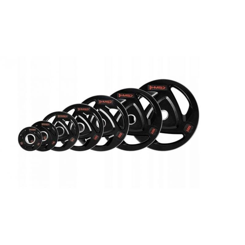 Rubber-coated Olympic plate 25 kg HMS TOX25 In preparation Your Sports Performance