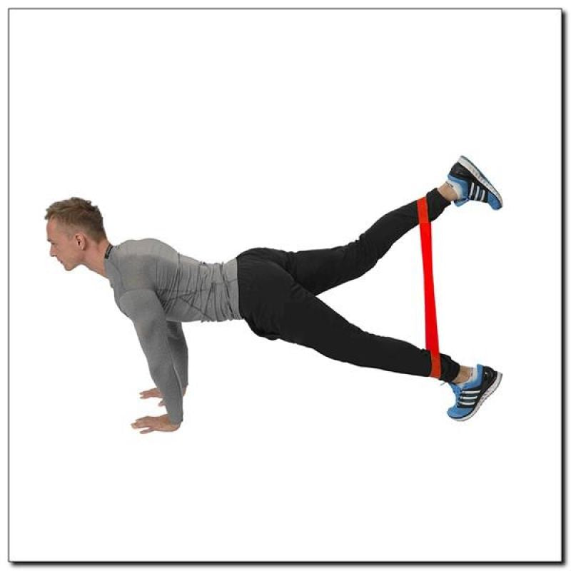 Exercise rubber HMS GU04 RED 0.7 x 50 x 600 MM 17-33-011 Accessories/Training equipment Your Sports Performance
