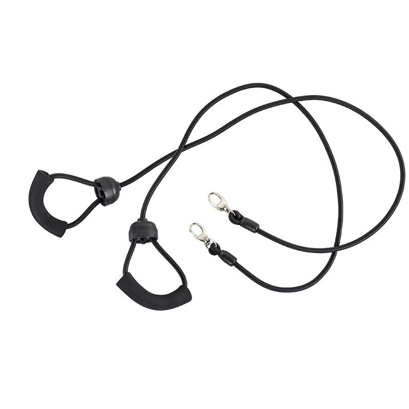 Stepper with movable arms and HMS S3085 cables, green and white