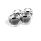 Index card rings 59x46 mm semi-transparent black In preparation Your Sports Performance