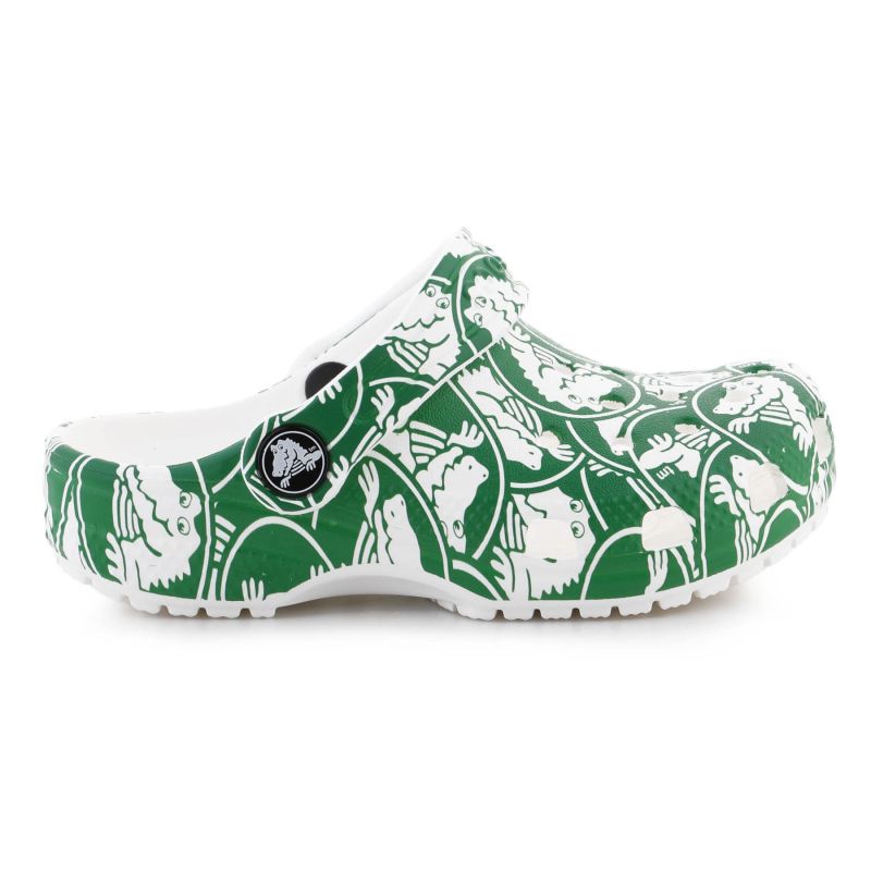 Crocs Classic Duke Print Clog 210008-3WH Footwear/Swimming/Unisex/Klapki/chodaki Crocs