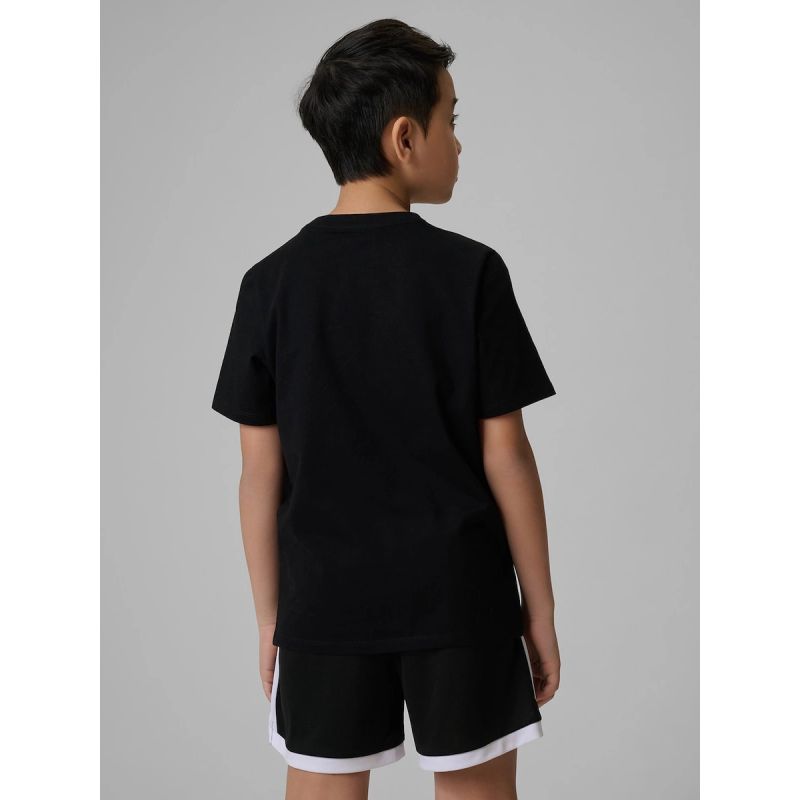 Boys' Plain Regular-Fit T-Shirt 4F 4FJRMM00TTSHM3596-20S