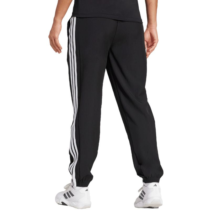 adidas Train Essentials 3-Stripes Woven Women's Pants Black JI8313 adidas