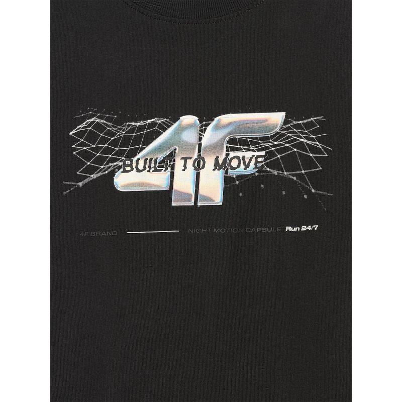 Men's regular printed T-shirt 4F 4FRSS26TTSHM3662-20S 4f
