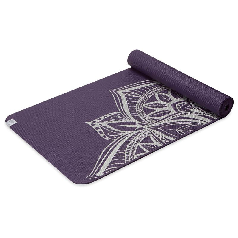 Yoga mat Gaiam Aubergine Medallion 6 mm 63844 Accessories/Training equipment Your Sports Performance