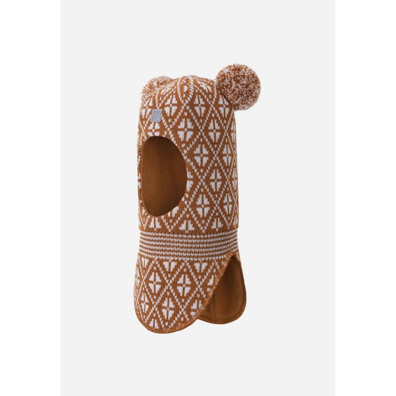 Reima Balaclava Kuuraan Cinnamon brown Toddler Jr balaclava 5300214A-1491 Clothing/Outdoor/Czapki, szaliki, rękawiczki, maski/Reima Your Sports Performance