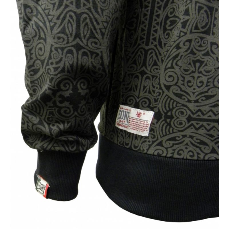 Men's sweatshirt LEONE LSM905/S16 black XXL In preparation Your Sports Performance