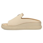 Women's beige leather wedge sandals Filippo DK7758 Filippo