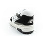 New Balance 550 youth sports shoes sneakers leather fashionable black white New Balance