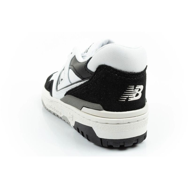 New Balance 550 youth sports shoes sneakers leather fashionable black white New Balance