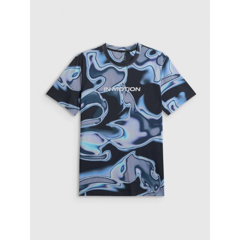 Men's regular printed T-shirt 4F 4FRSS26TTSHM3656-90A 4f