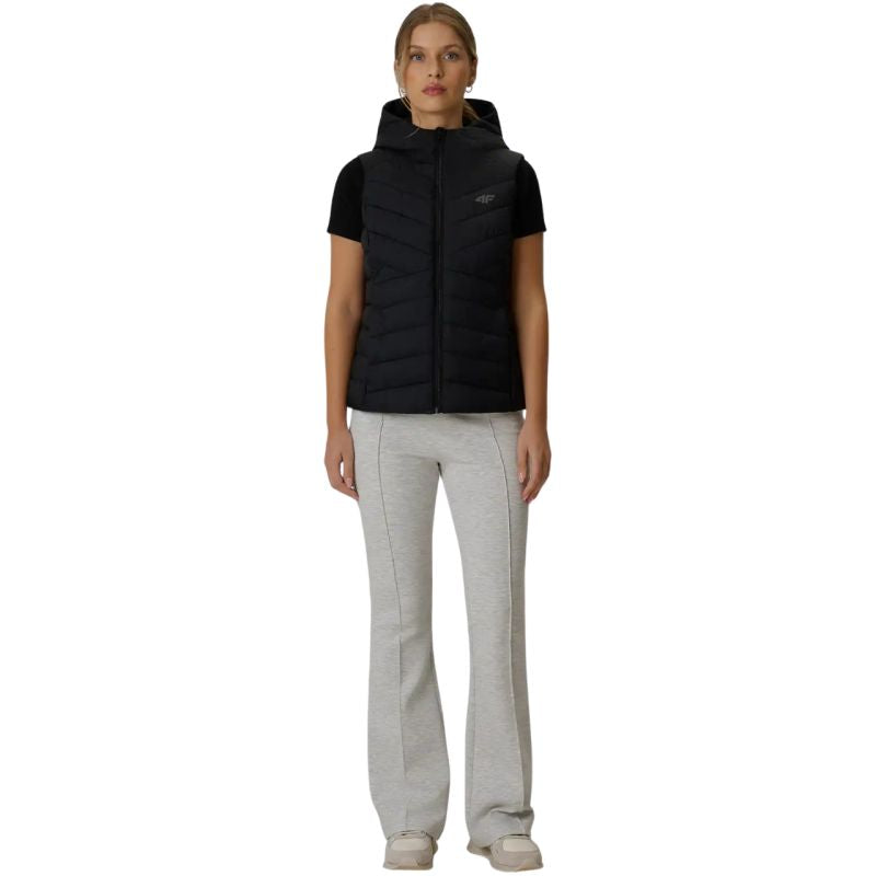 Women’s Vest 4F F372 Deep Black 4FWAW26TVJAF372 20S