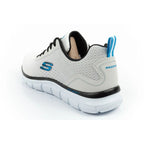 Skechers men's sports shoes Track-Ripkent comfortable lightweight fashionable ecru Skechers