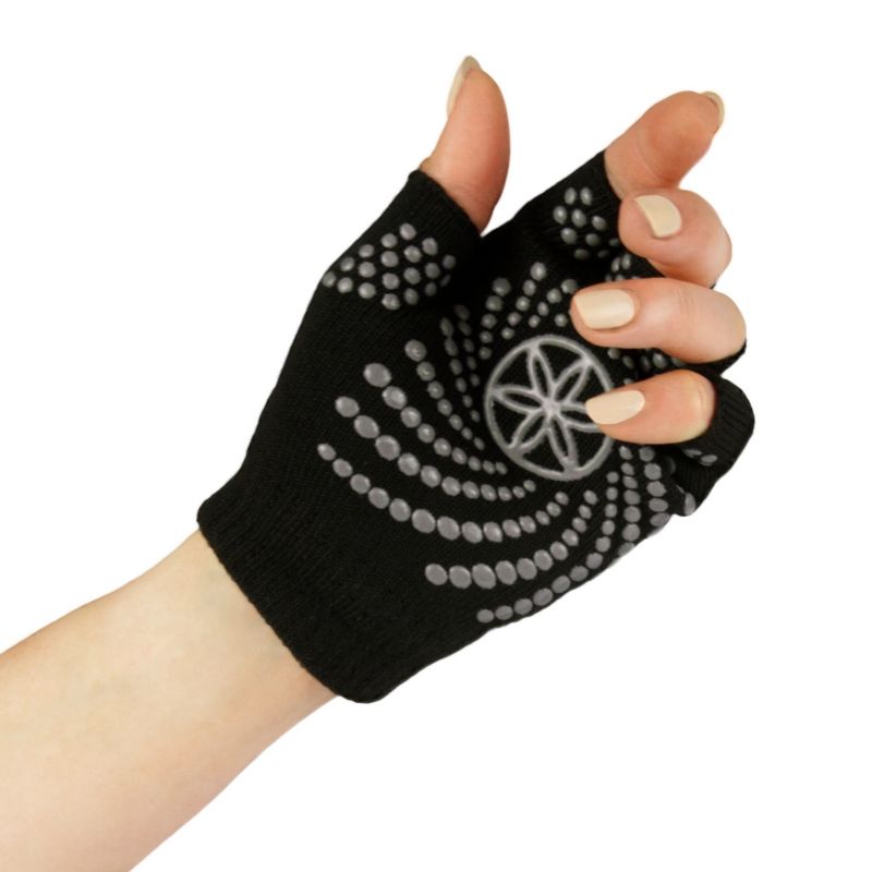 Gaiam fingerless anti-slip gloves 54029 Accessories/Gloves Your Sports Performance