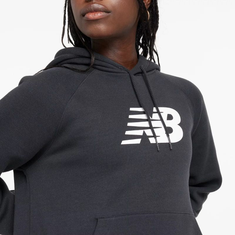 New Balance Sport Fleece Logo Hoodie W WT43524BK Clothing/Lifestyle/New Balance New Balance