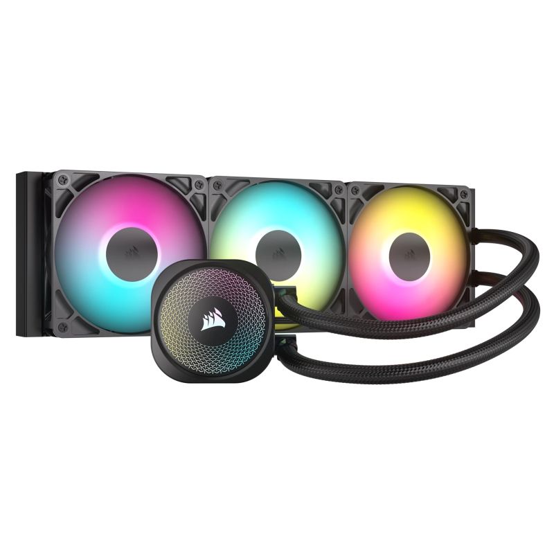 CORSAIR NAUTILUS 360 ARGB, 360mm Radiator, Liquid CPU Cooler Chłodzenie/Chłodzenie - zestawy chłodzenia wodnego Your Sports Performance