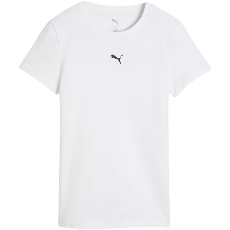 Puma Ess Centered Cat Logo Tee Women's White 692916 02