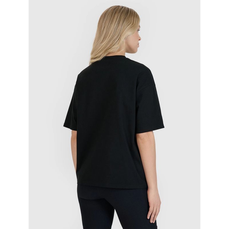 Women's oversize printed T-shirt 4F 4FRSS25TTSHF2692-20S *Kategoria tymczasowa Your Sports Performance