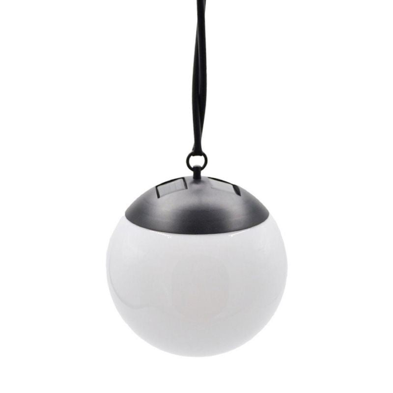 SOLAR LAMP PLASTIC BALL HANGING WITH CLIP 10X30CM Dom I Ogród/Lampy I Lampiony/Lampy Your Sports Performance