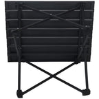 FOLDABLE TOURIST SET 3IN1 TABLE AND 2 CHAIRS BLACK ENERO CAMP Home and Garden/Garden Your Sports Performance