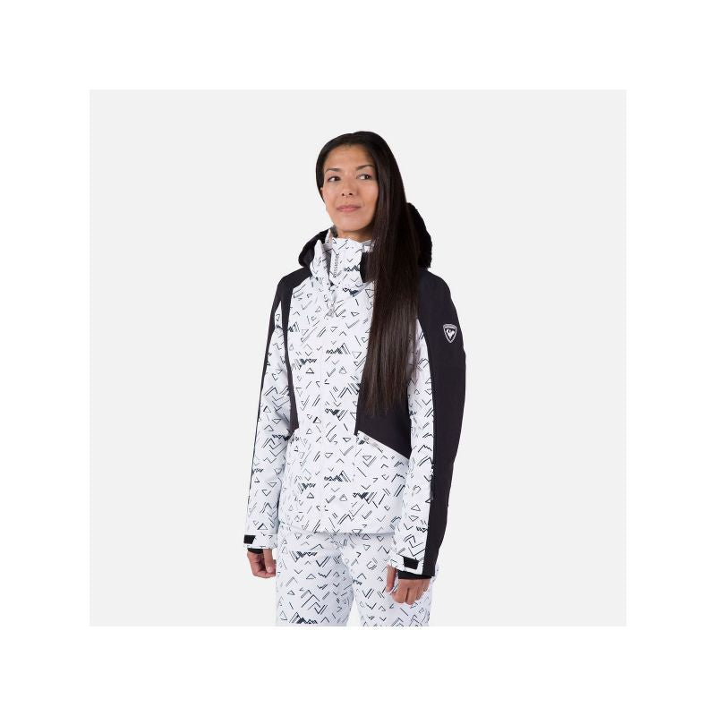 Rossignol W Saluver Pr Jkt Jacket White Import z PMSport Your Sports Performance
