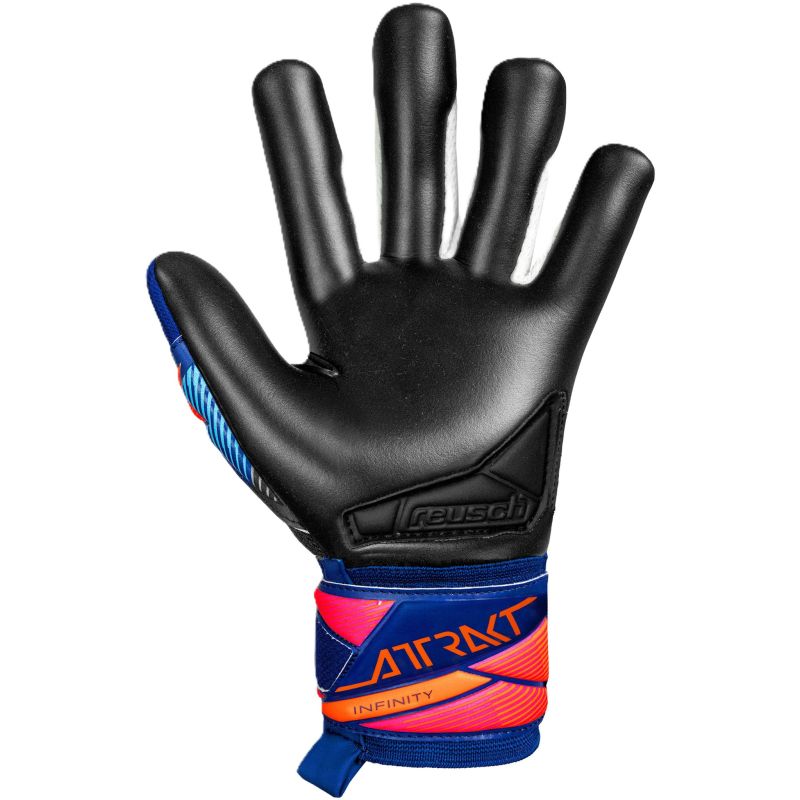 Reusch Attrakt Infinity Evolution NC Goalkeeper Gloves Blue-Black 5670725 4127