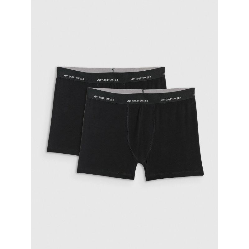 Men’s Cotton Boxer Shorts 2-Pack 4F 4FWMM00UBXSM080-20S