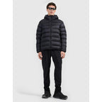 Men's down trekking jacket with natural filling 4F 4FWAW25TDJAM0733-20S