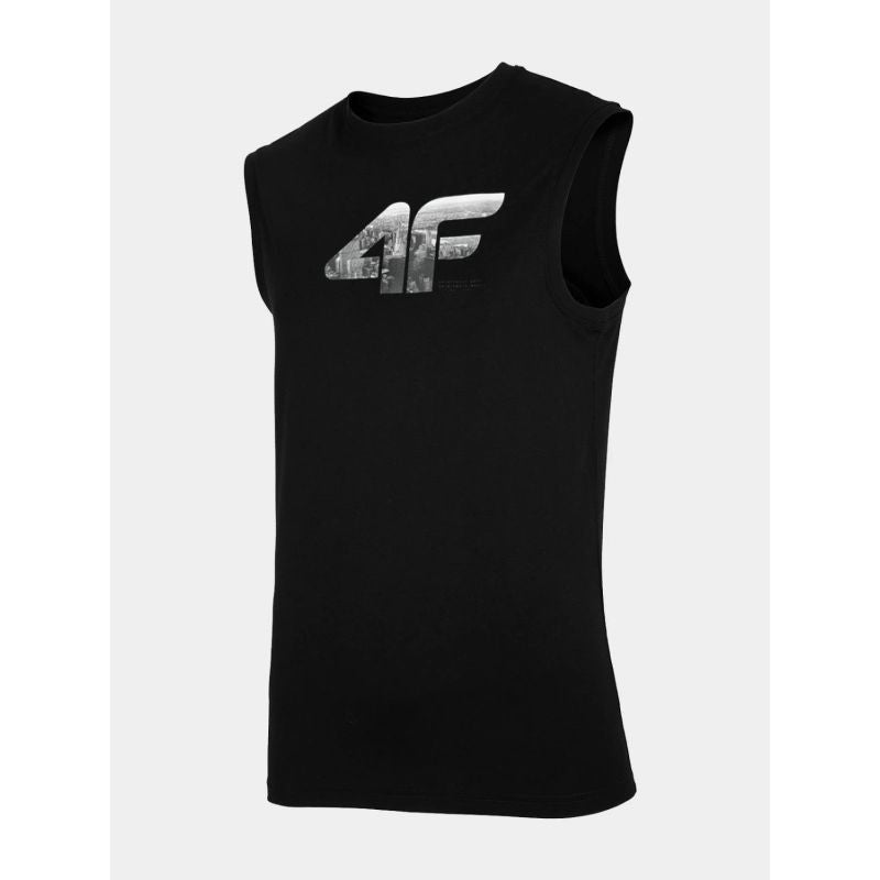 Men's sleeveless T-shirt 4F 4FWSS25TSLEM287-20S *Kategoria tymczasowa Your Sports Performance
