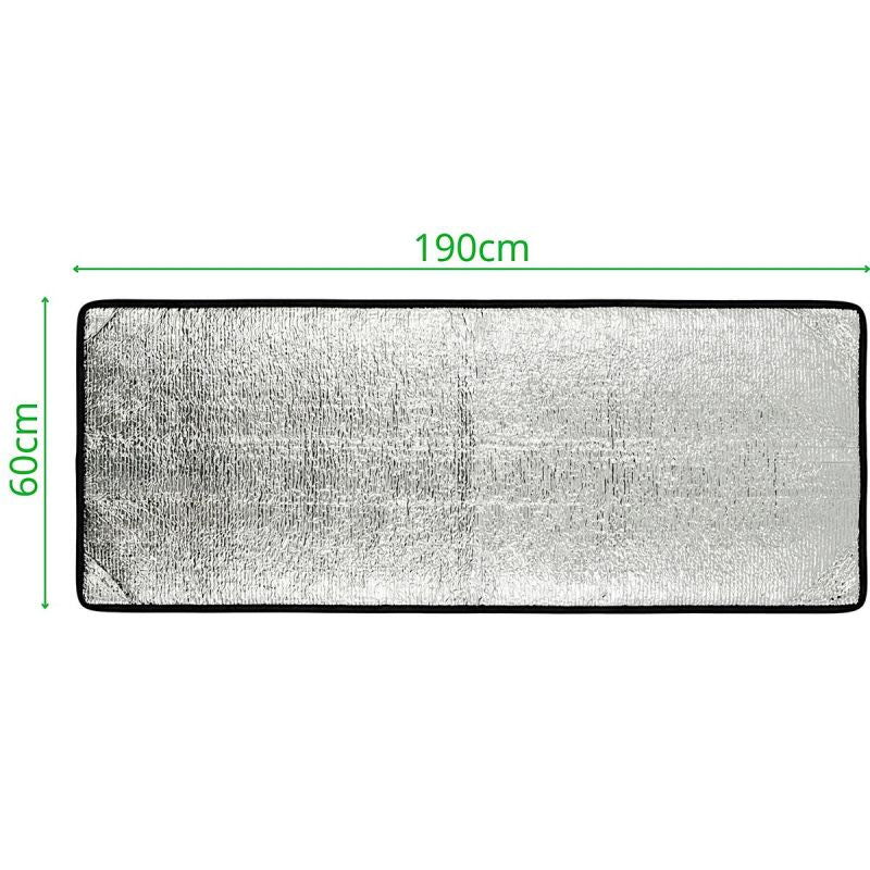 FOLDABLE CAMPING MAT ALU 190X60CM ENERO CAMP Turystyka/Materace I Maty/Karimaty Your Sports Performance
