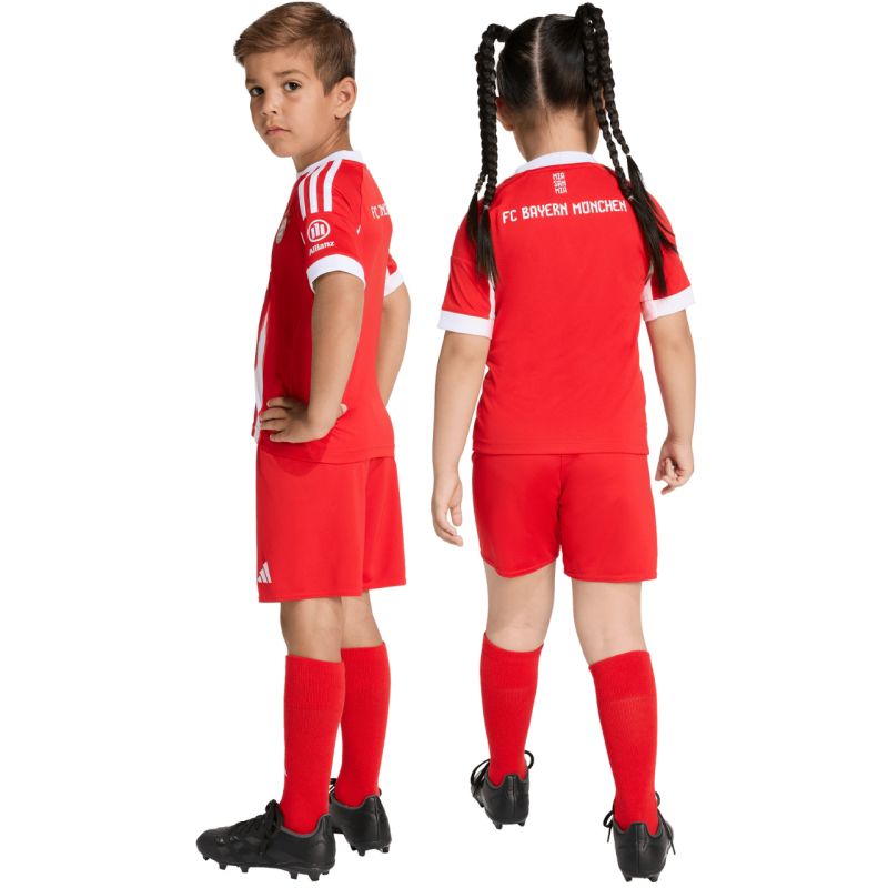 adidas FC Bayern 25/26 Home red JN8510 kids' sports set adidas