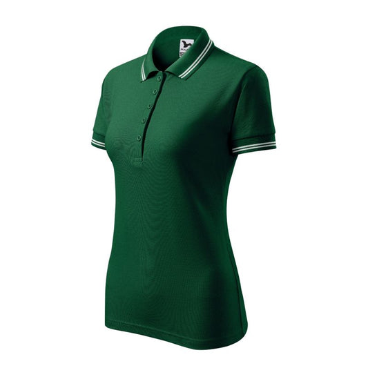 Women's Urban Polo Shirt (Dark Green) In preparation Your Sports Performance